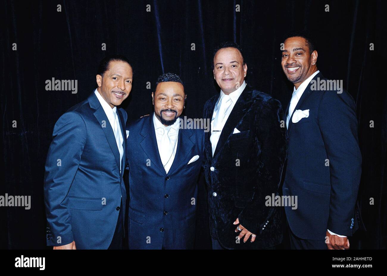 05 octobre 2019 - Hamilton, Ontario, Canada. La Revue des miracles avec Mark Scott coulisses à ''Ce qu'une nuit - Living Legends'' à la FirstOntario Salle de Concert. (Crédit Image : © Perniac Brant/AdMedia via Zuma sur le fil) Banque D'Images