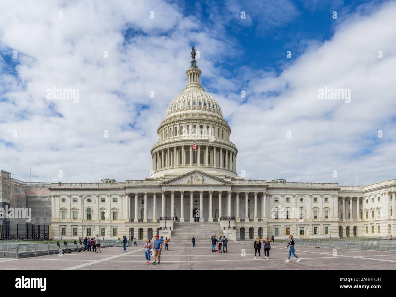 Washington DC, District of Columbia [ United States US Capitol Building, architecture détail ] Banque D'Images