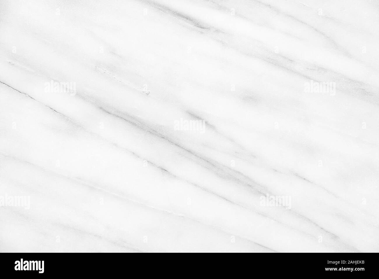 Le marbre blanc de Carrare lumière naturelle pour salle de bains ou cuisine de comptoir blanc. Texture haute résolution et le motif. Banque D'Images