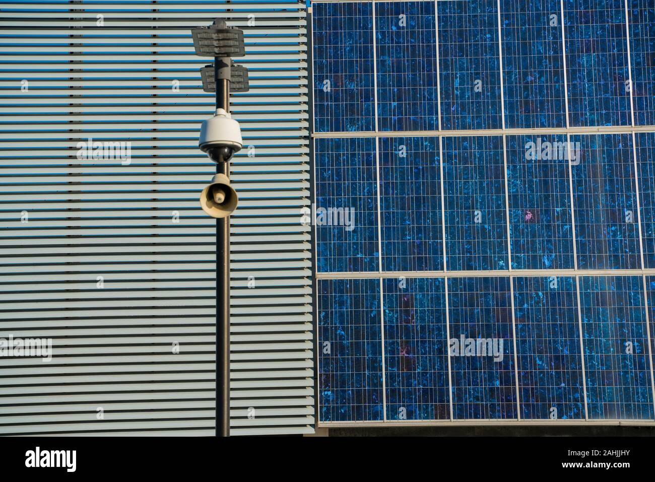 Panneaux solaires Banque D'Images