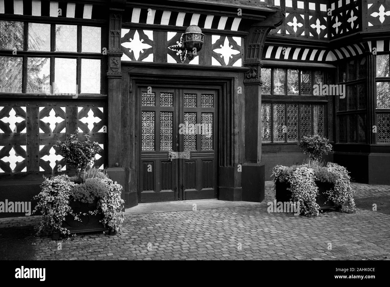 En décembre Salle Tudor Banque D'Images