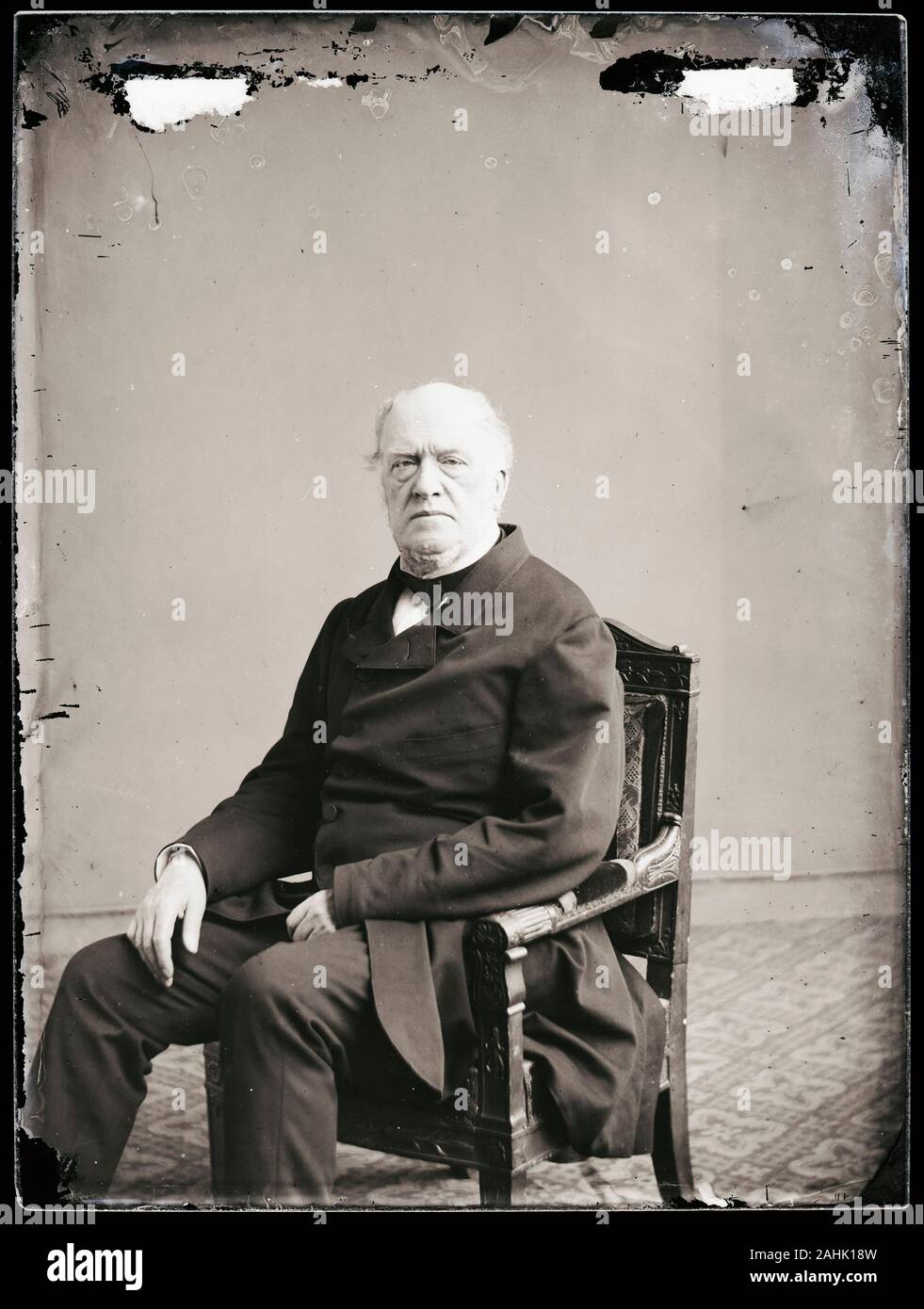 Honoré Théodore Paul Joseph d'Albert, Duc de Luynes par Louis Auguste Bisson, ca 1865 Banque D'Images