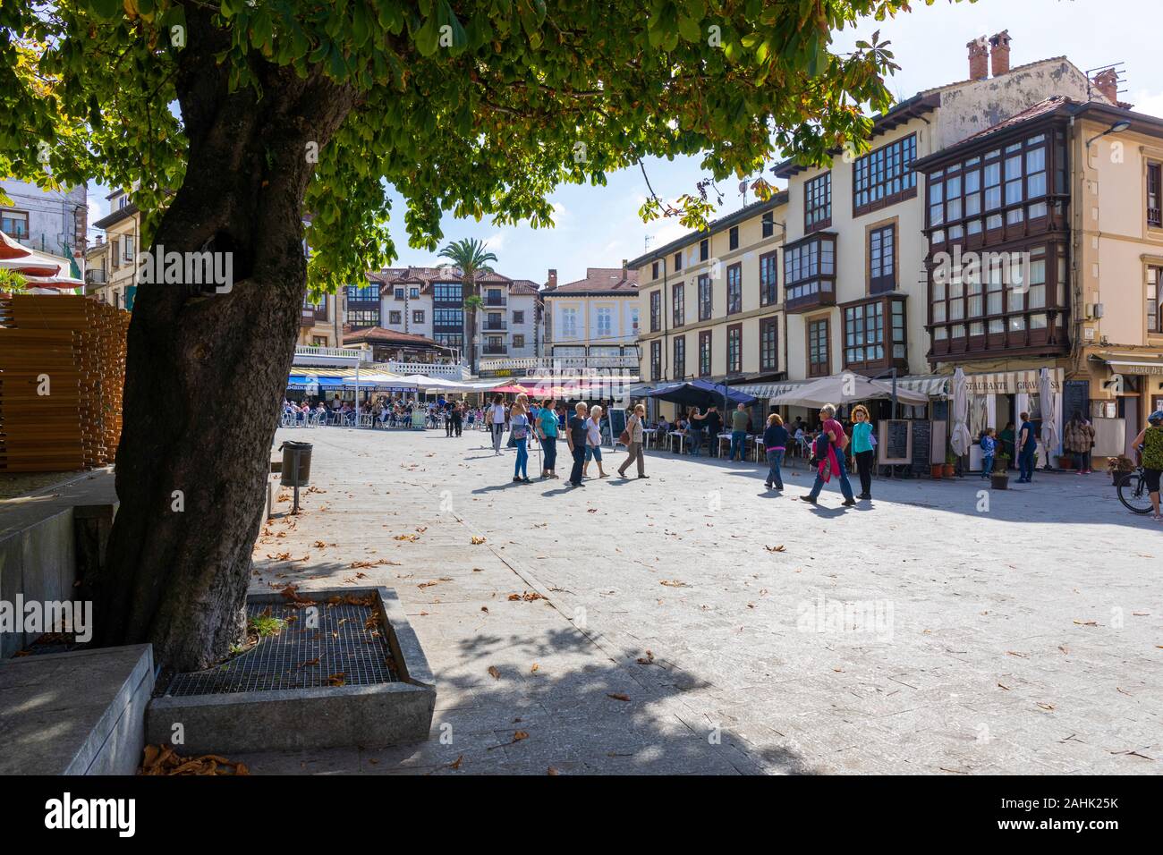 La ville de Comillas est l'une des région espagnole du nord de la Cantabrie est la plupart des lieux symboliques. Banque D'Images
