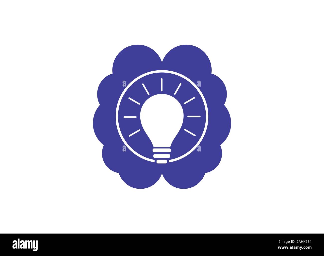 Connexion du cerveau. conception de logo logo cerveau numérique modèle, logo du cerveau. L'icône du cerveau. L'icône de remue-méninges.idées de Logo. Concept idée pense Illustration de Vecteur