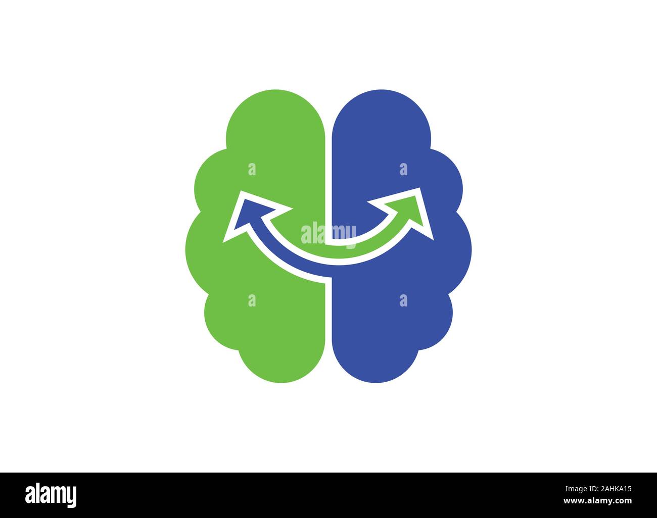 Connexion du cerveau. conception de logo logo cerveau numérique modèle, logo du cerveau. L'icône du cerveau. L'icône de remue-méninges.idées de Logo. Concept idée pense Illustration de Vecteur