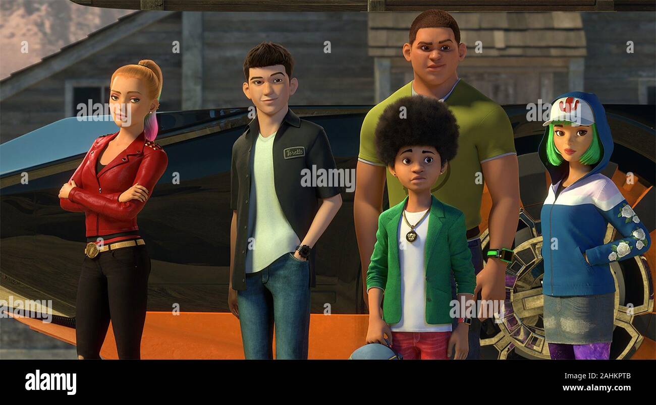 FAST & Furious : SPY RACERS, de gauche : Layla Gray (voix Camille ...