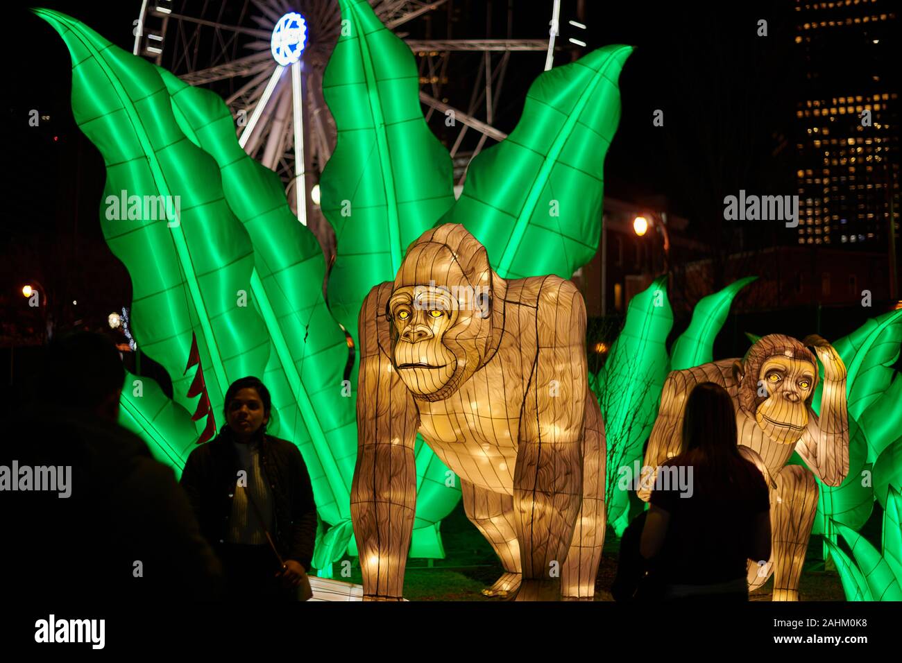 Atlanta Chinese Lantern Festival 2019 Banque D'Images