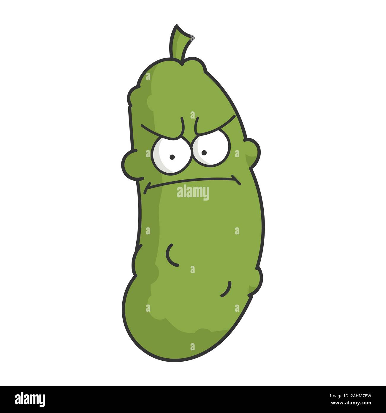 Cornichon de dessin animé Banque de photographies et d’images à haute