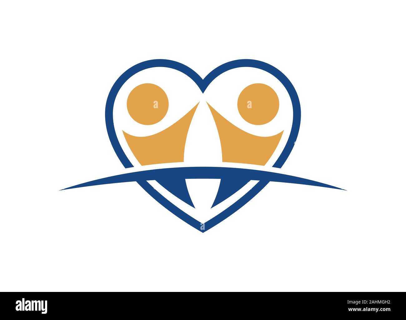 Connecter les gens, les médias sociaux Modèle Logo personnes réseau logo, vecteur de la famille, modèle de conception de logo pour une entreprise de consultation, de communication Logo Illustration de Vecteur