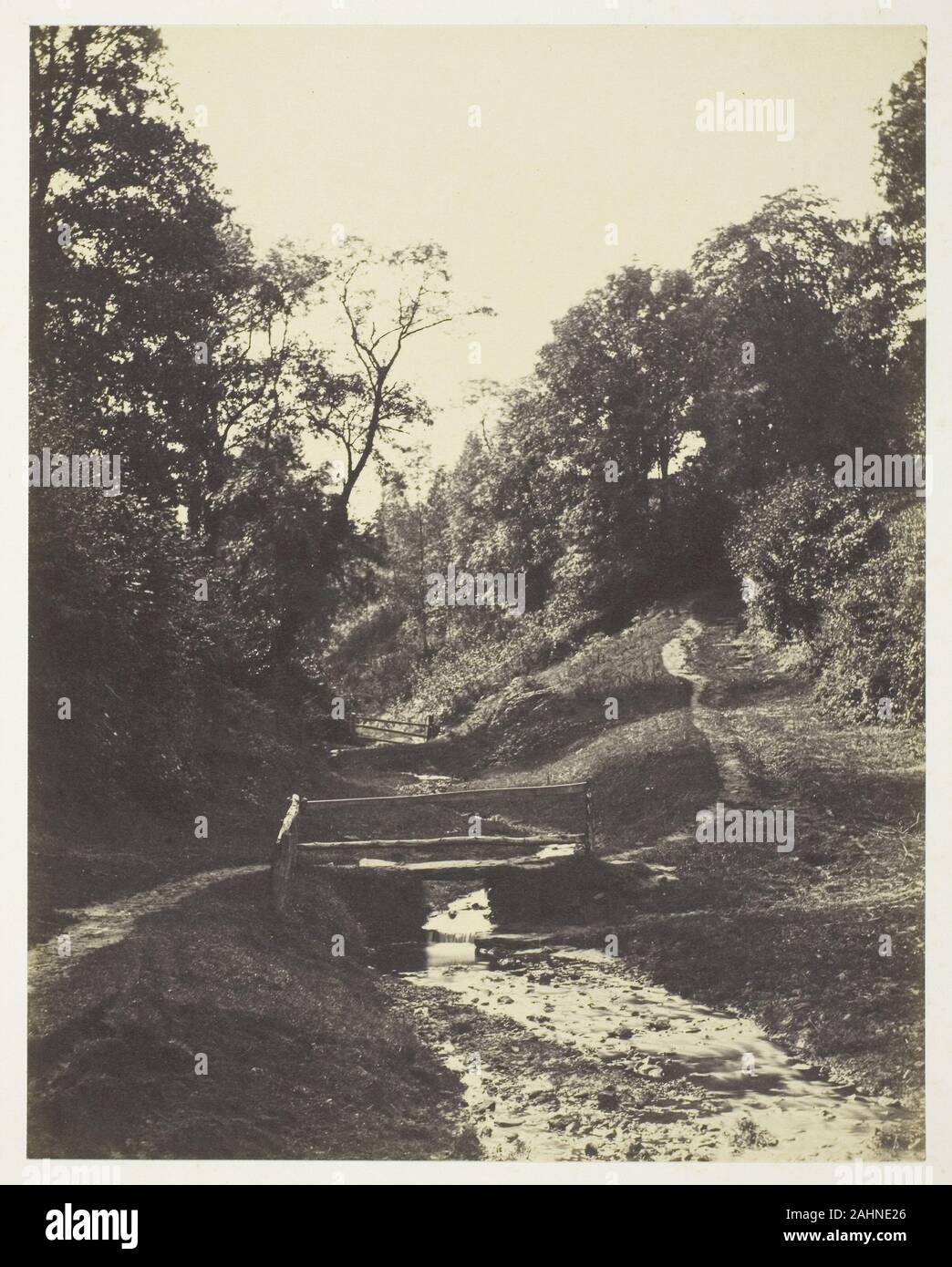 Alfred Rosling. Scène près Godalming, Surrey. De 1851 à 1861. L'Angleterre. L'albumine Banque D'Images
