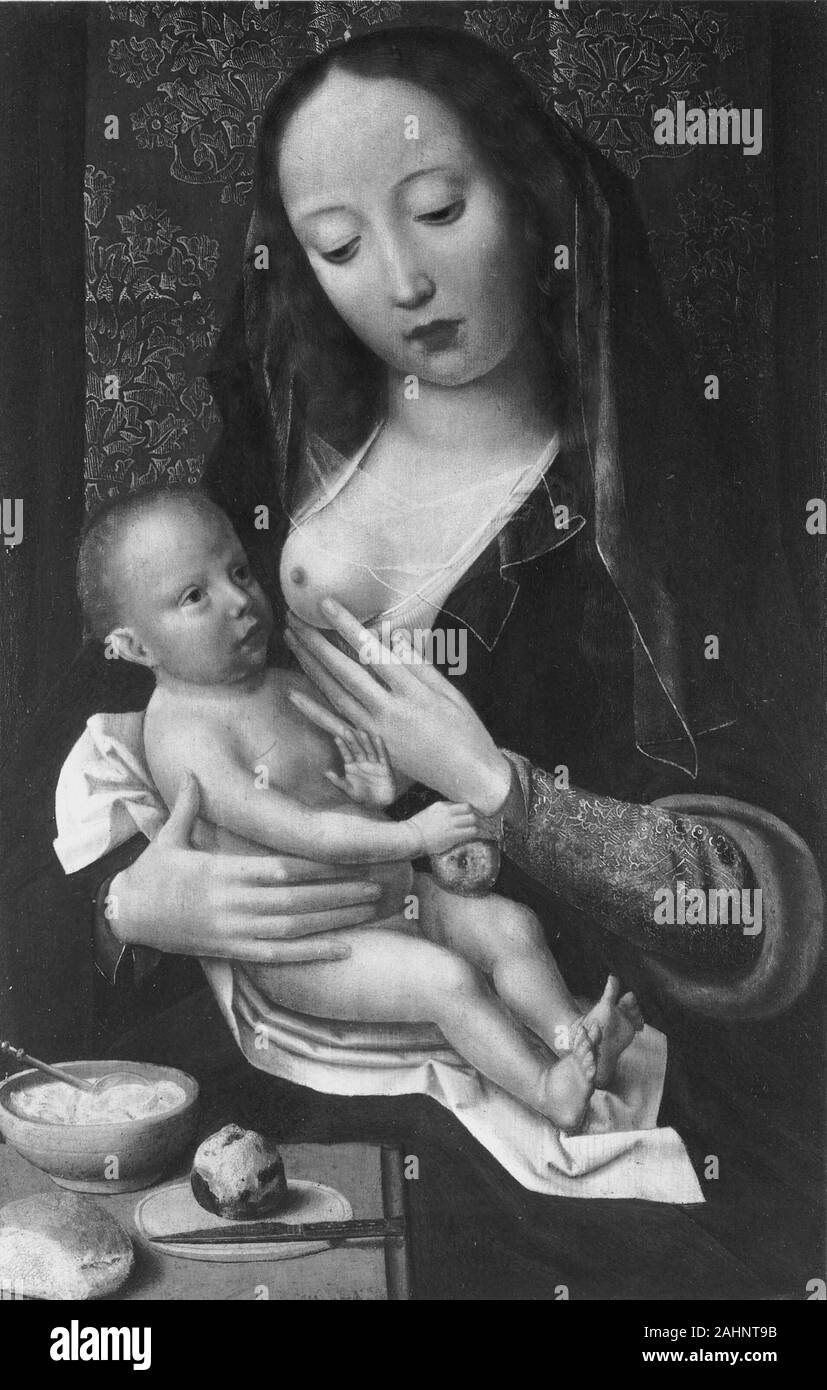 Adriaen Isenbrant de cercle. Vierge à l'enfant. 1525-1535. Bruges. Huile sur panneau Banque D'Images