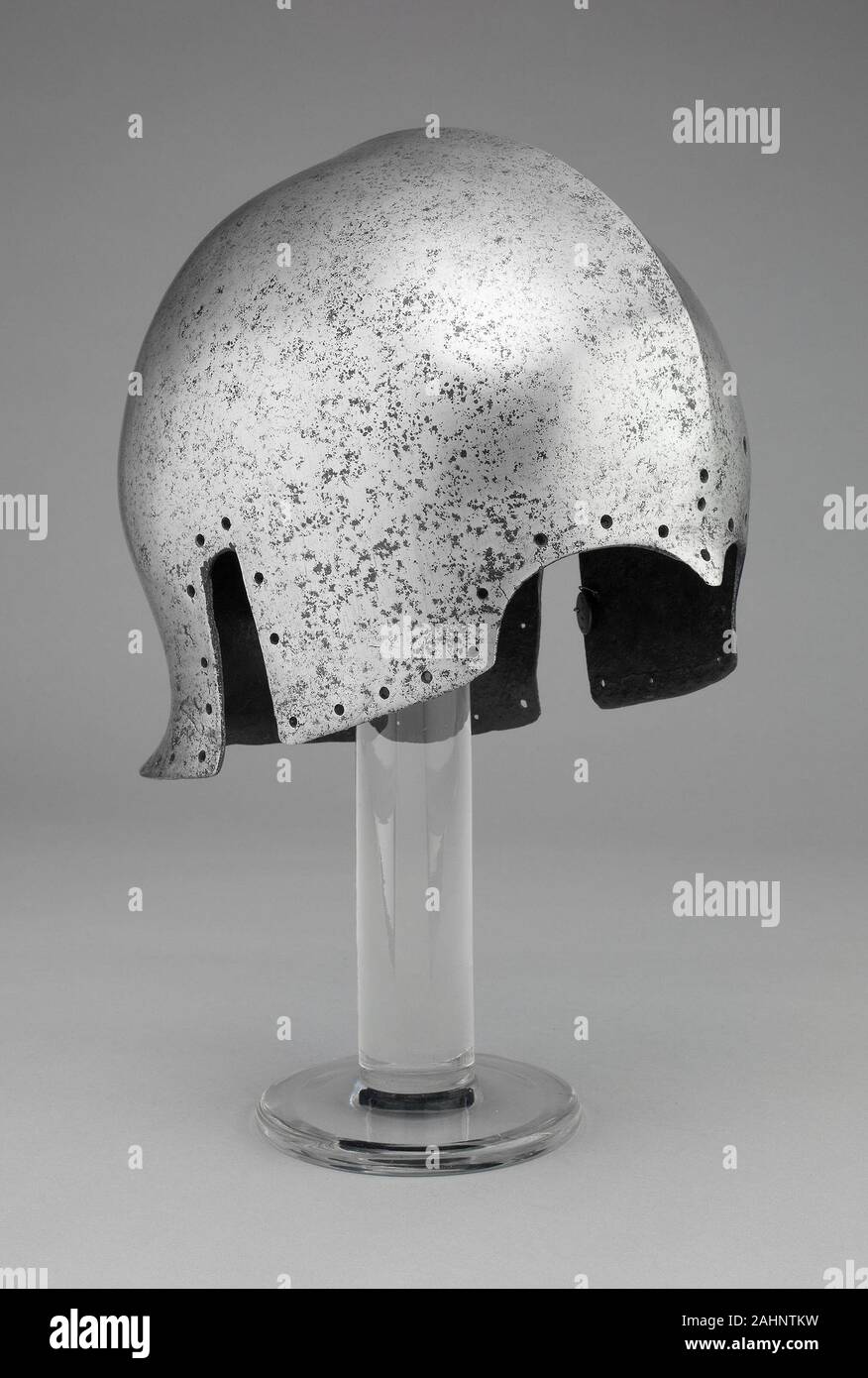 Archer's Sallet. 1460-1500. L'Espagne. Steel Banque D'Images