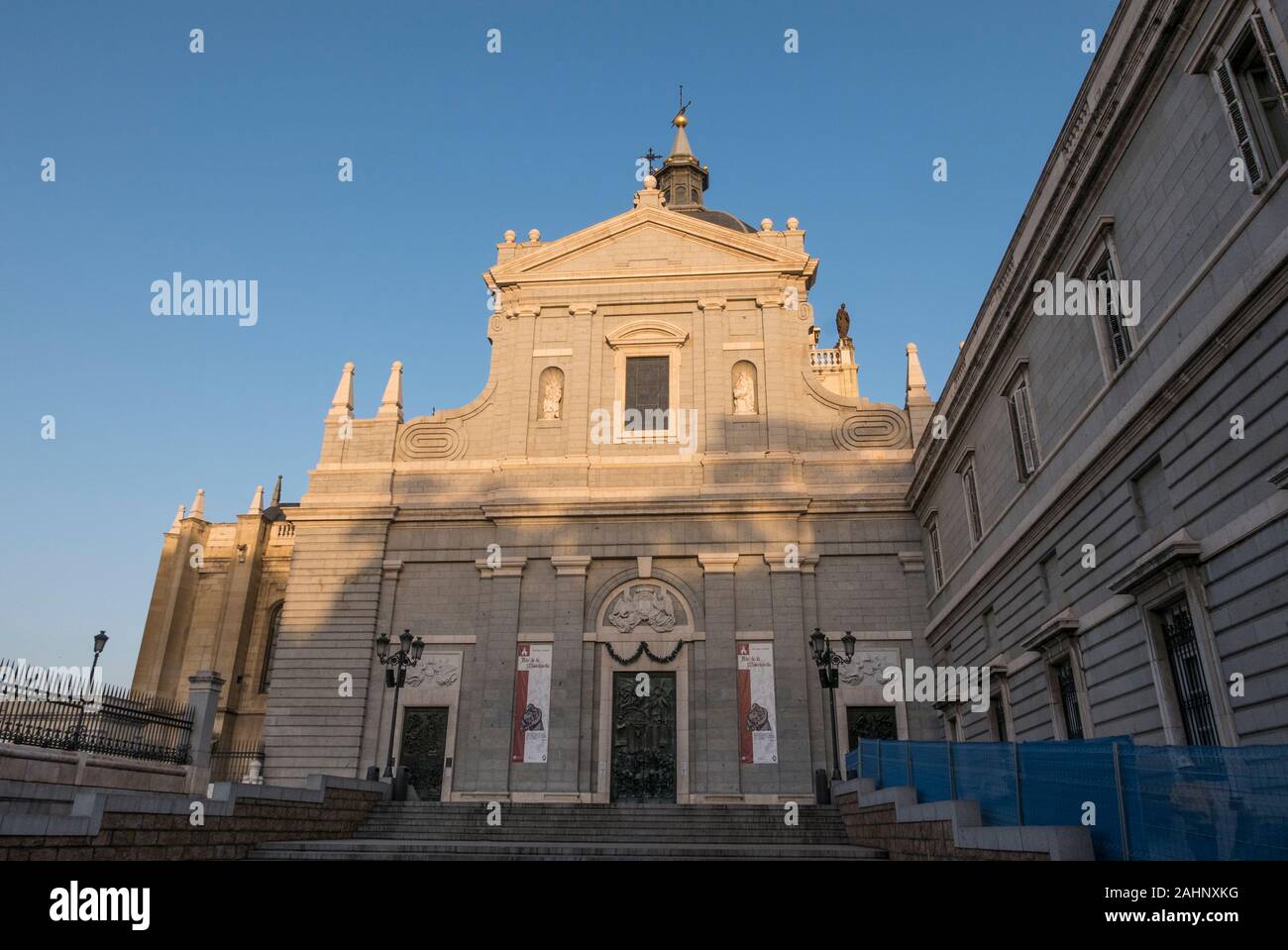 Cathédrale de l'Almudena, Madrid, Espagne Banque D'Images