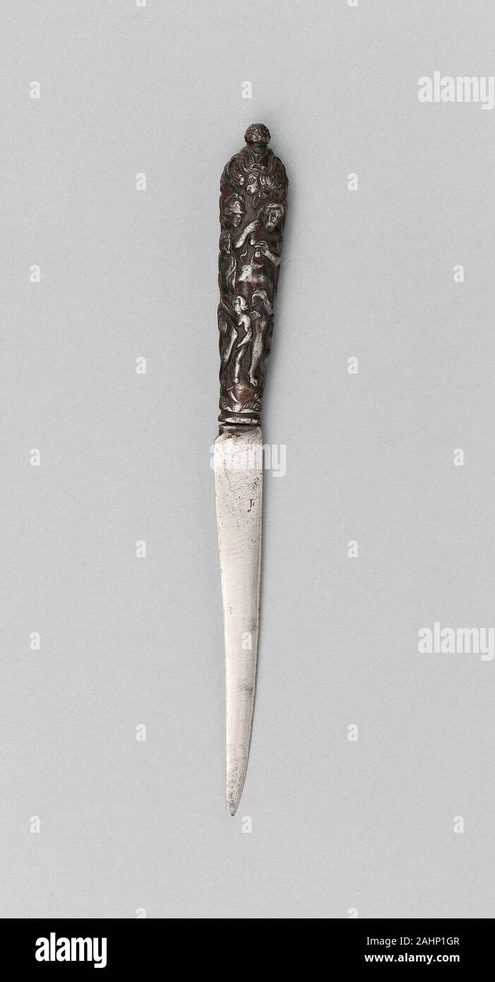 Couteau. De 1600 à 1700. L'Europe. Fer et acier Banque D'Images