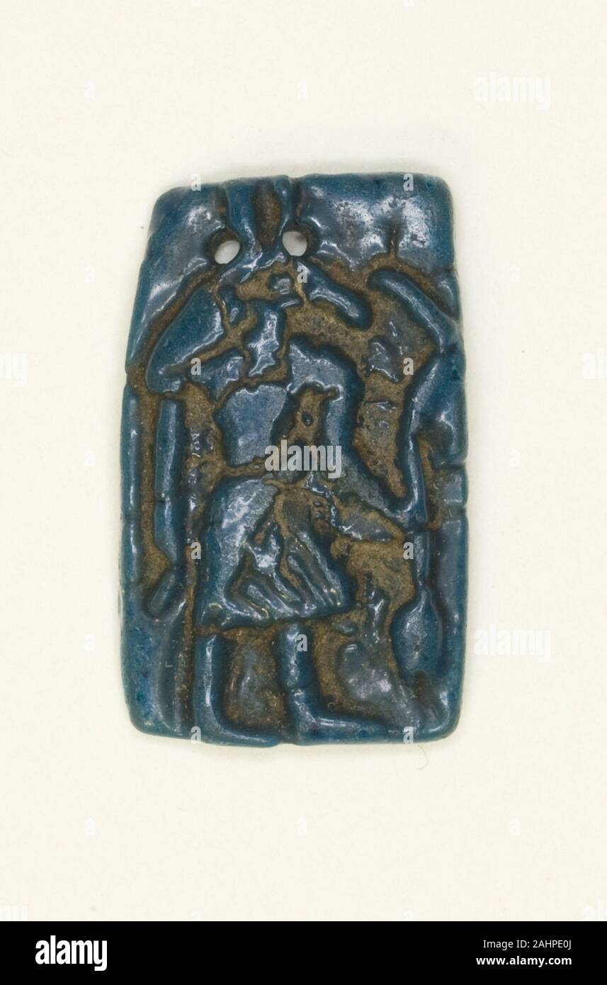 Egypte antique. Amulette du dieu Seth. 1069-BC BC 664. L'Égypte. La faïence Banque D'Images