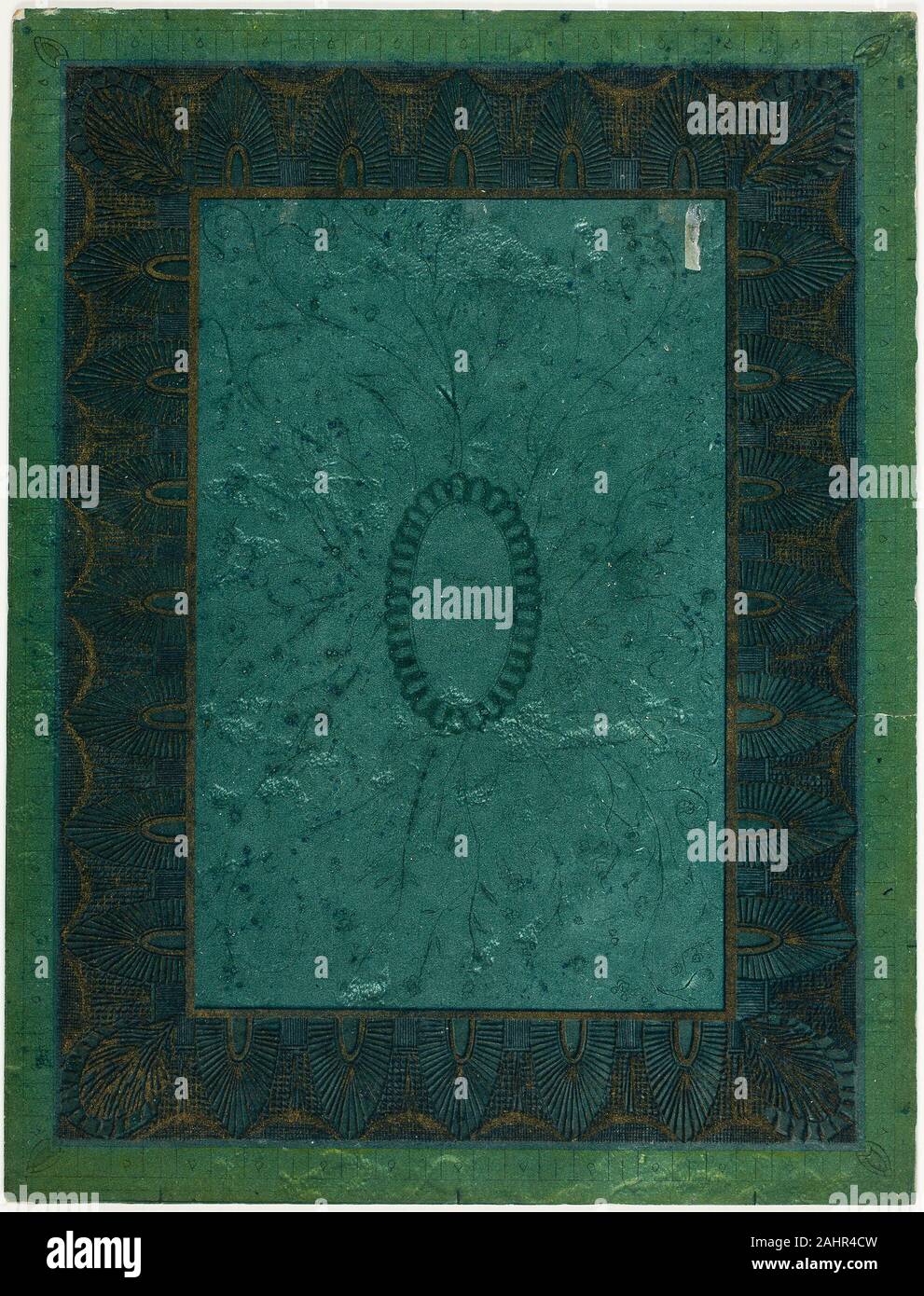 Theodore Roussel. Montage de la Chine. 1897-1899. L'Angleterre. Gravure couleur, aquatinte, pointe sèche, softground sur vélin ivoire carton Banque D'Images