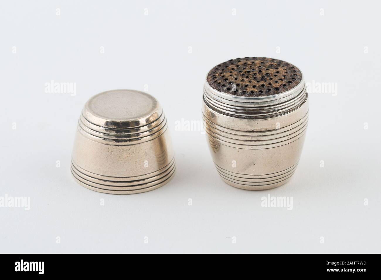 Thomas Matthews. Râpe à muscade. 1803. L'Angleterre. L'argent et de l'acier Banque D'Images