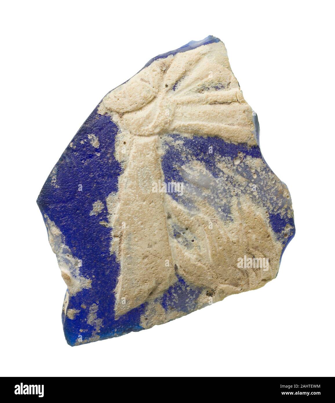 Ancienne cité romaine. Fragment d'un navire. 1-AD 100 AD. L'Empire romain. La technique du verre soufflé, Banque D'Images