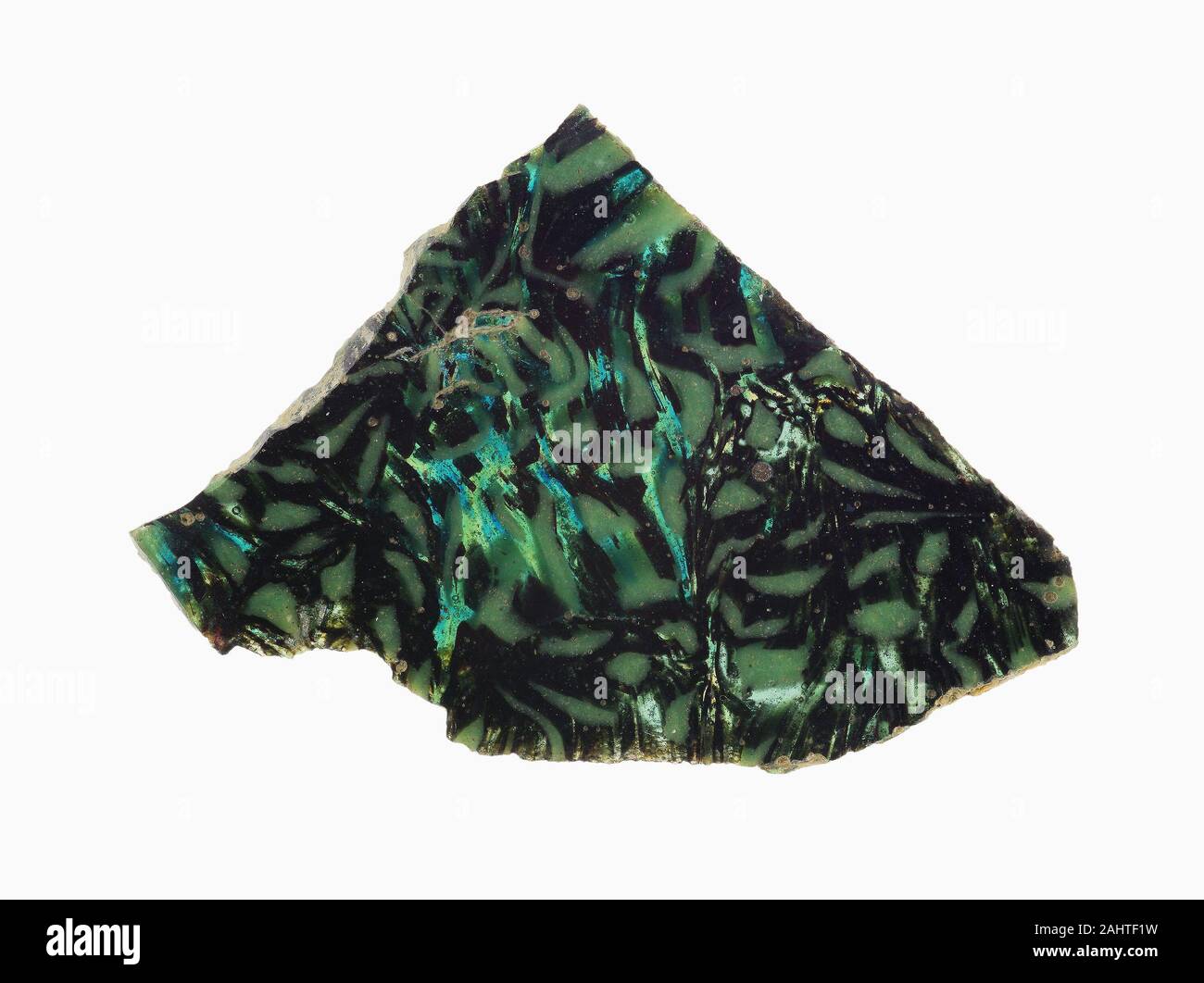 Ancienne cité romaine. Fragment d'un revêtement mural. 50 BC-AD 100. L'Empire romain. Mosaïque de verre, technique de verre Banque D'Images