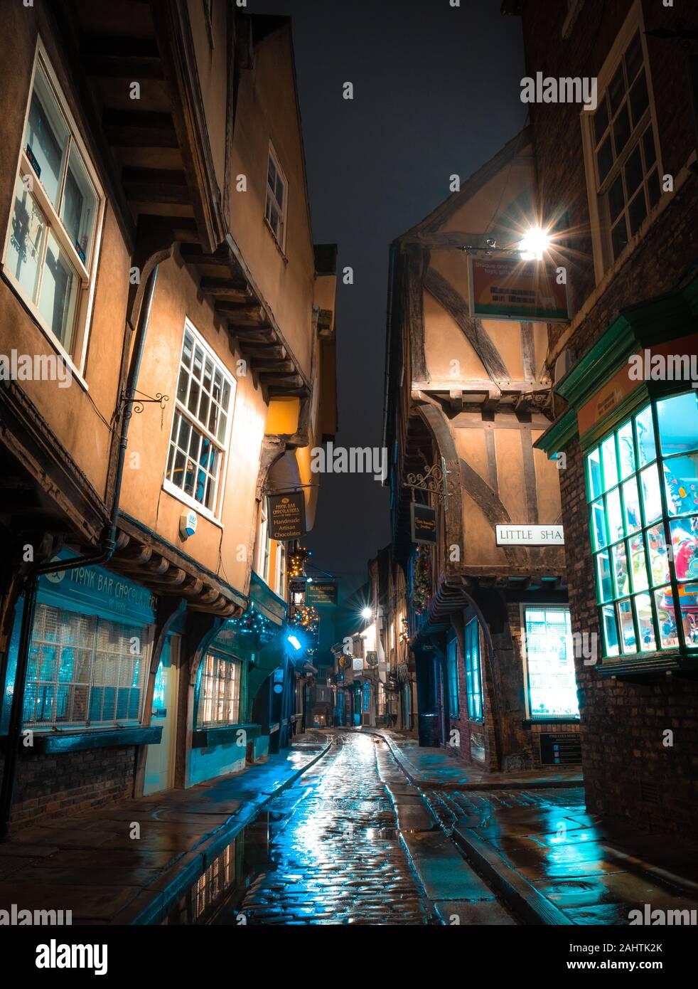 La pagaille dans la région de York, North Yorkshire, Angleterre Banque D'Images