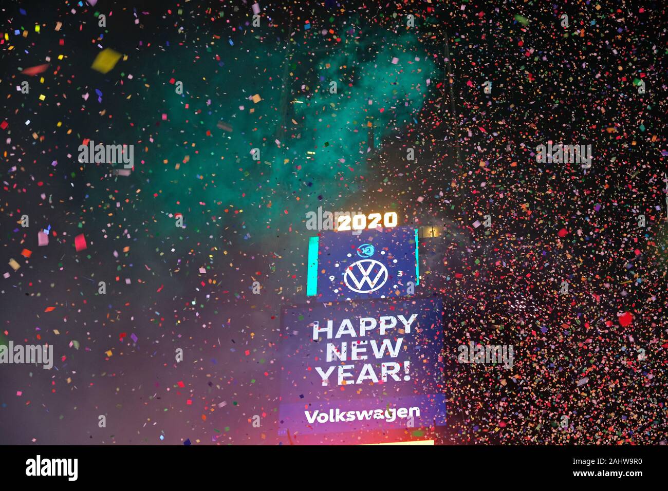 Bonne Année 2020 de Times Square ! Banque D'Images