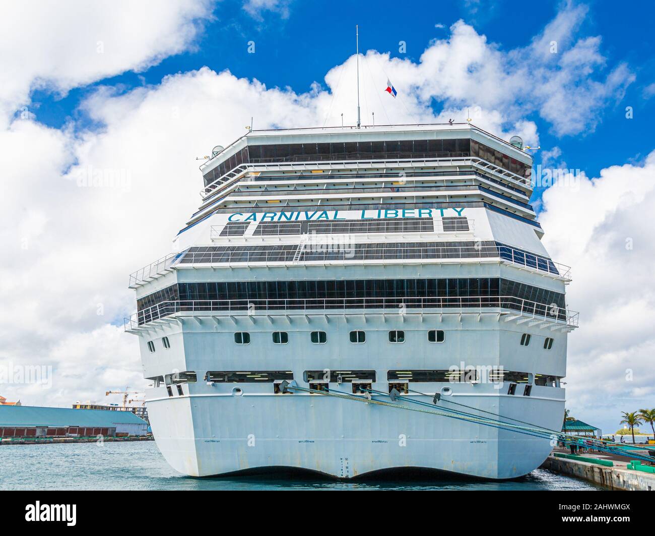 Carnival LIberty de derrière Banque D'Images