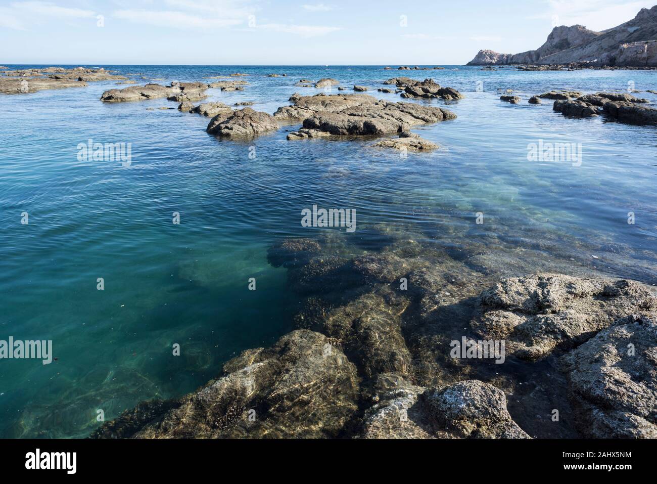 Playa Chileno, Baja California Sur, Mexique Banque D'Images