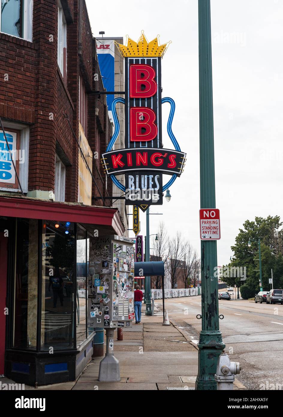Memphis, TN / USA - 28 décembre 2109 : B.B. King's Blues Club à Memphis, TN Banque D'Images