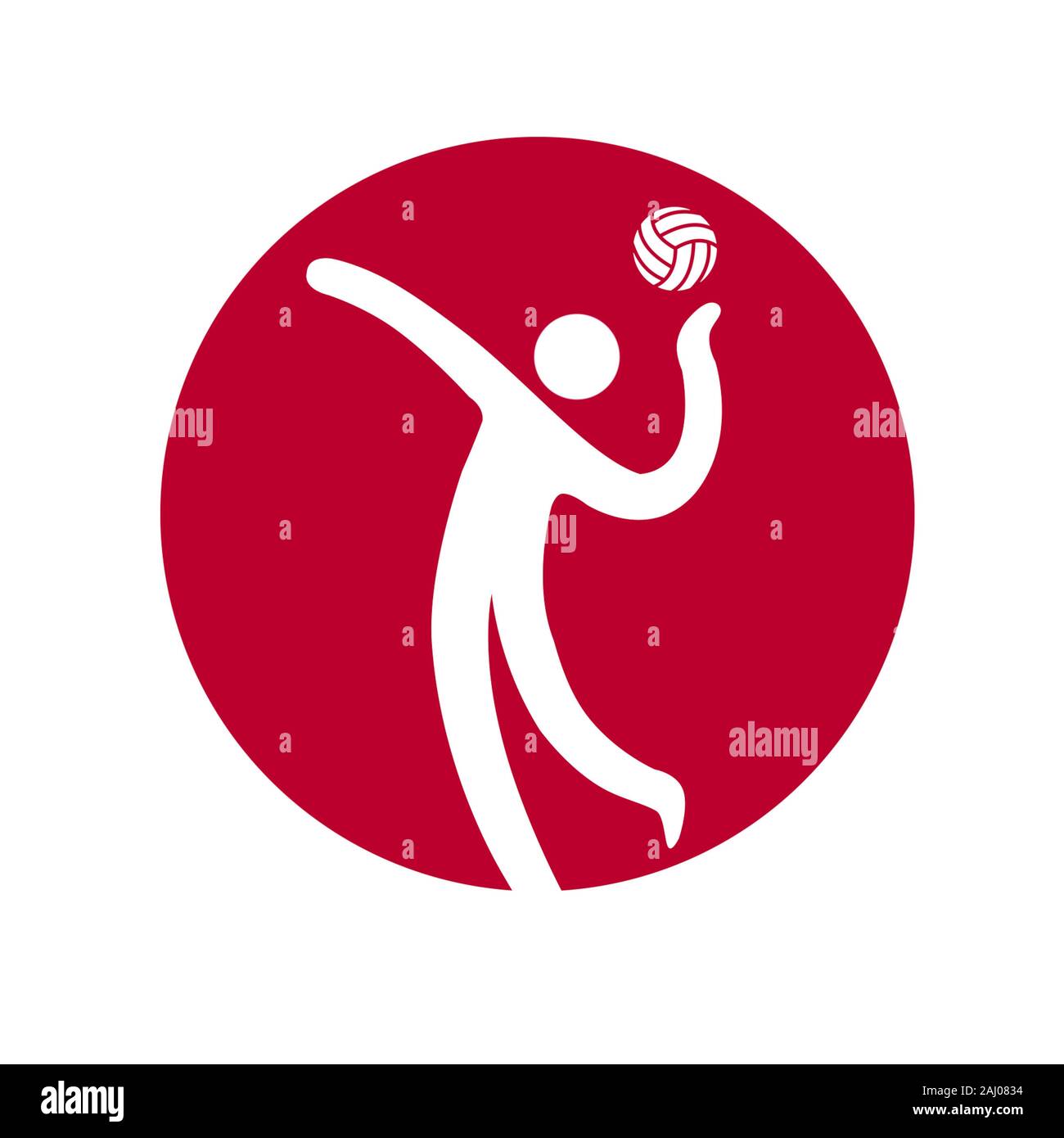 Volleyball professionnel Banque d'images détourées - Alamy