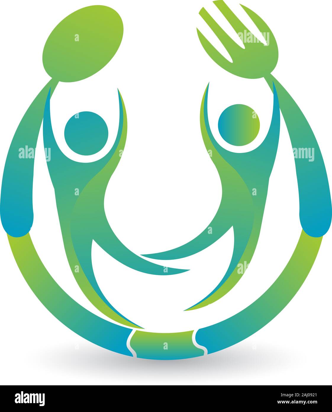 Restaurant logo Banque D'Images