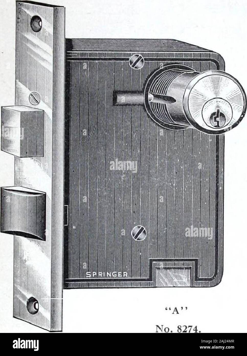 Suffolk Latch Heavy Duty Pouce Catch avec toutes les vis en Noir