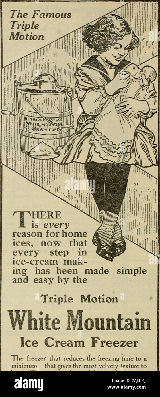 La culture de l'abeille . NGRAVINGS /ou glanage ?j^f IMPRESSION DES GRIS ALLER.. FostoriaiO everyreason homeices : Il y a maintenant, pour l'étape thatevery crème-inice mak-ing a été madeand facile par la motion Triple White Mountain Ice Cream congélateur le congélateur qui réduit le temps de congélation-minimum qui donne le plus de texture veloutée toices. Le pouvez tourne, tandis que deux dashers turnin des directions opposées. Augmente l'essentiel des themixture, rend plus léger, plus lisse,moredelicious. Faites vos glaces à la maison et vous assurer. Makethem avec la Montagne Blanche et ses un plaisir. Laissez-nous vous envoyer notre splendide reci Banque D'Images