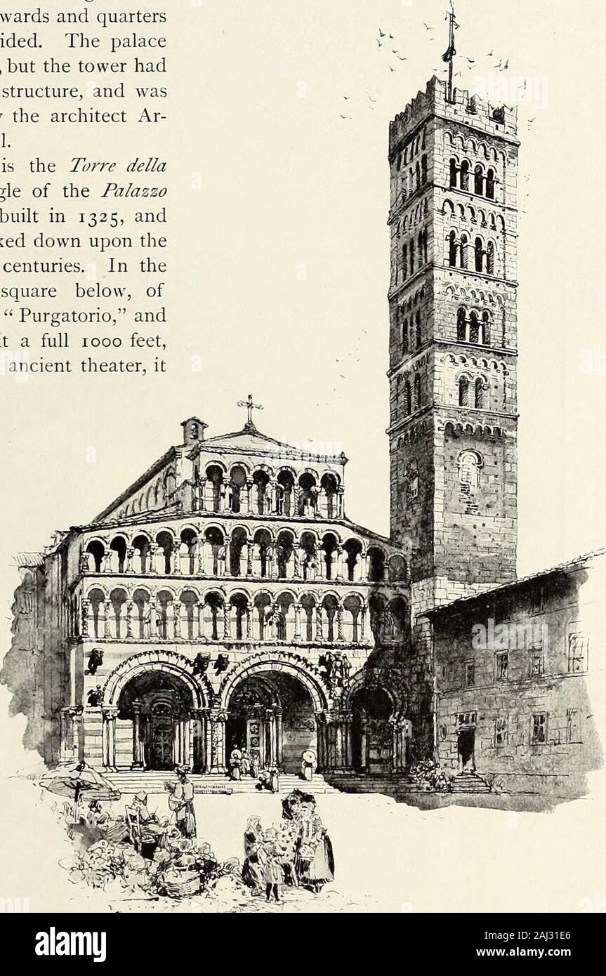 St Nicholas [Série] . m,et ressemble à l'étage d'un ancien théâtre, ithas vu beaucoup d'populartumults durant la mi-dle âges ; il a vu thefamous Patio* ou course de chevaux, célèbre centuryafter seesthe siècle ; et il marché pittoresque de poisson, gibier, et les légumes. Plus tard que tous les tours d'thesecivil est le cu-rious Tour de l'horloge dans le square de San Marcoin, Venise superbe cadran withits en or et bleu.Les douze signes du thezodiac sont là resplen-dent, et les soleils sur du de l'horloge traveltwice la grande ronde facein le vingt-quatre heures.Sur le dessus de l'towerstand deux de bronze Banque D'Images