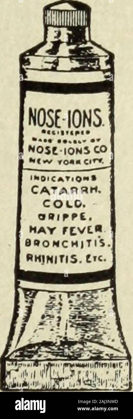 Le Maryland medical journal . Basé sur formule scientifique. Recom-mandé dans le traitement de la rhinite, pharyngite, Laryn-gitis, bronchite et à prévenir compli-cations d'inHay les voies respiratoires, la rougeole, la fièvre scarlatine, Grippe, Etc. Nez-IONS CO. 269 Madison Avenue NEW YORK CITY. Al^J $ epatica laxatif Combinaison Saline Effervescent & Eliininant BRISTOL-MYERS CO. d NEW YORK MARYLAND MEDICAL JOURNAL Baltimore lence de la fièvre typhoïde, l'ankylostome, le paludisme et d'autres maladies évitables. L'attention a également été accordée à la santé des enfants de la nation, plus particulièrement pour les enfants des écoles rurales. Plus de 32 Banque D'Images