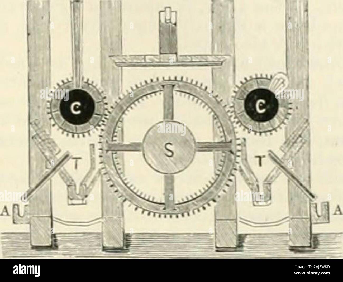 L'encyclopédie des chambres ; un dictionnaire de la connaissance universelle . useat certains travaux d'argent en Amérique. TheFreil)erg minerais sont complexes. Containvarious sulfuretted lodes certains minerais d'argent dans la veine de quartz-stufi,mais d'autres filons avec ces rendements, argentiferousgalena copjier, de la blende et de fer jnrites, et autres minéraux métallifères dans une veine-ofbaryta stufi spathic, carbonates, &c. Ces minerais werepulverizeil et ainsi que le mixte classe pauvres figurant 30 ou 40 onces d'argent par tonne, et thericher cla.ss trois ou fimr fois autant. Cette nature est un minerai roa.commun avec sted Banque D'Images
