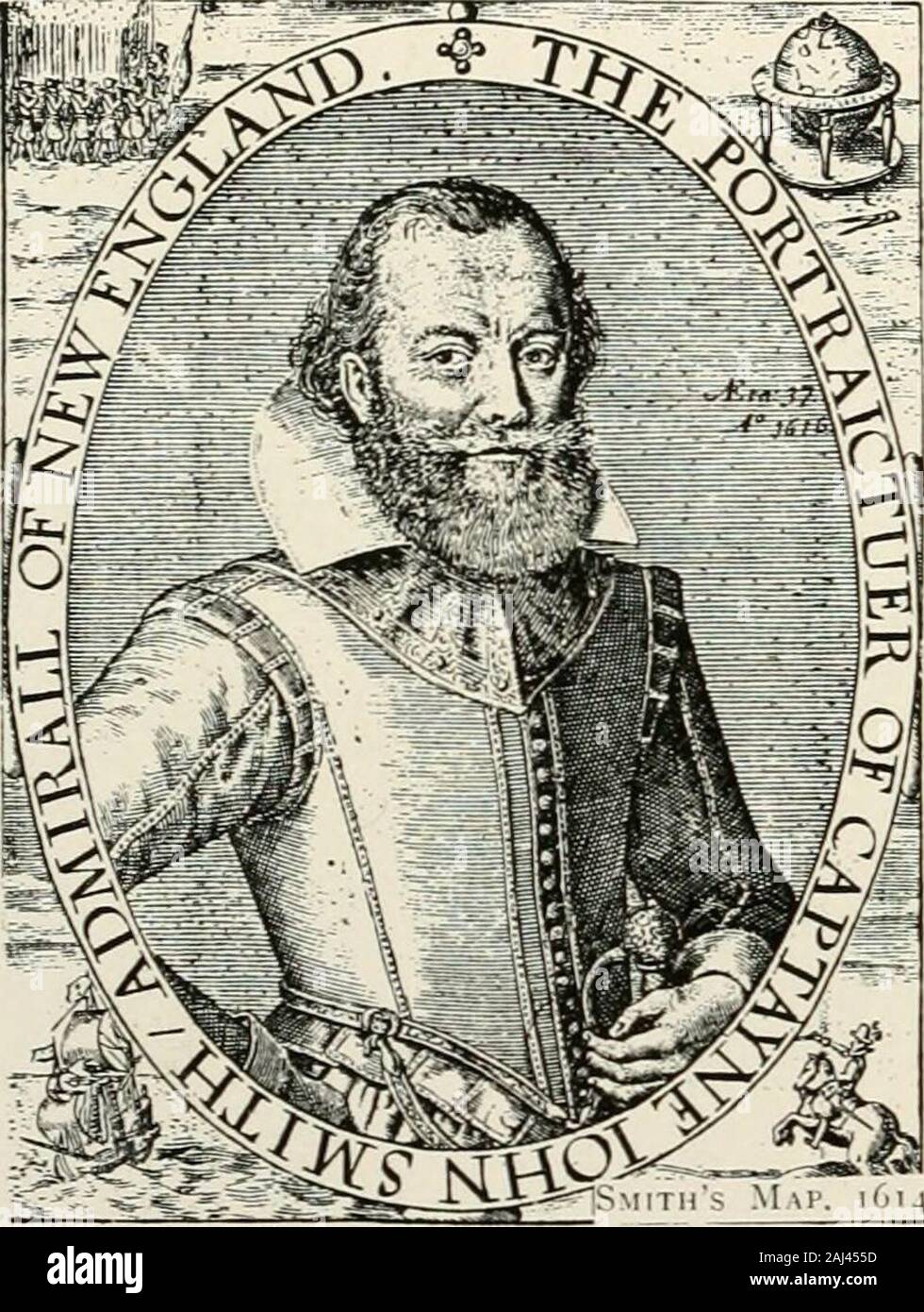 Histoire des pèlerins et Puritains, leurs ancêtres et descendants ; base d'américanisation . par Smith). Le valiantCaptain et le Prince Charles I (après) peuvent haveknocked sur leur front, que, se penchant sur le conseil de rédaction,ils assez dispersés à travers les noms anglais Nouveau Englandto faire le pionnier Pilgrim sentir qu'il était somewherenear la grande route du Nord, tout en profitant encore freedomfrom l'espionnage. Sans doute cela avait quelque chose à voir avec la sélection par les pèlerins de la Virginie au lieu d'Guianafor leur règlement. Ces exploits de ses hommes, en particulier marin Pring, cs-nold, et Brereton Banque D'Images