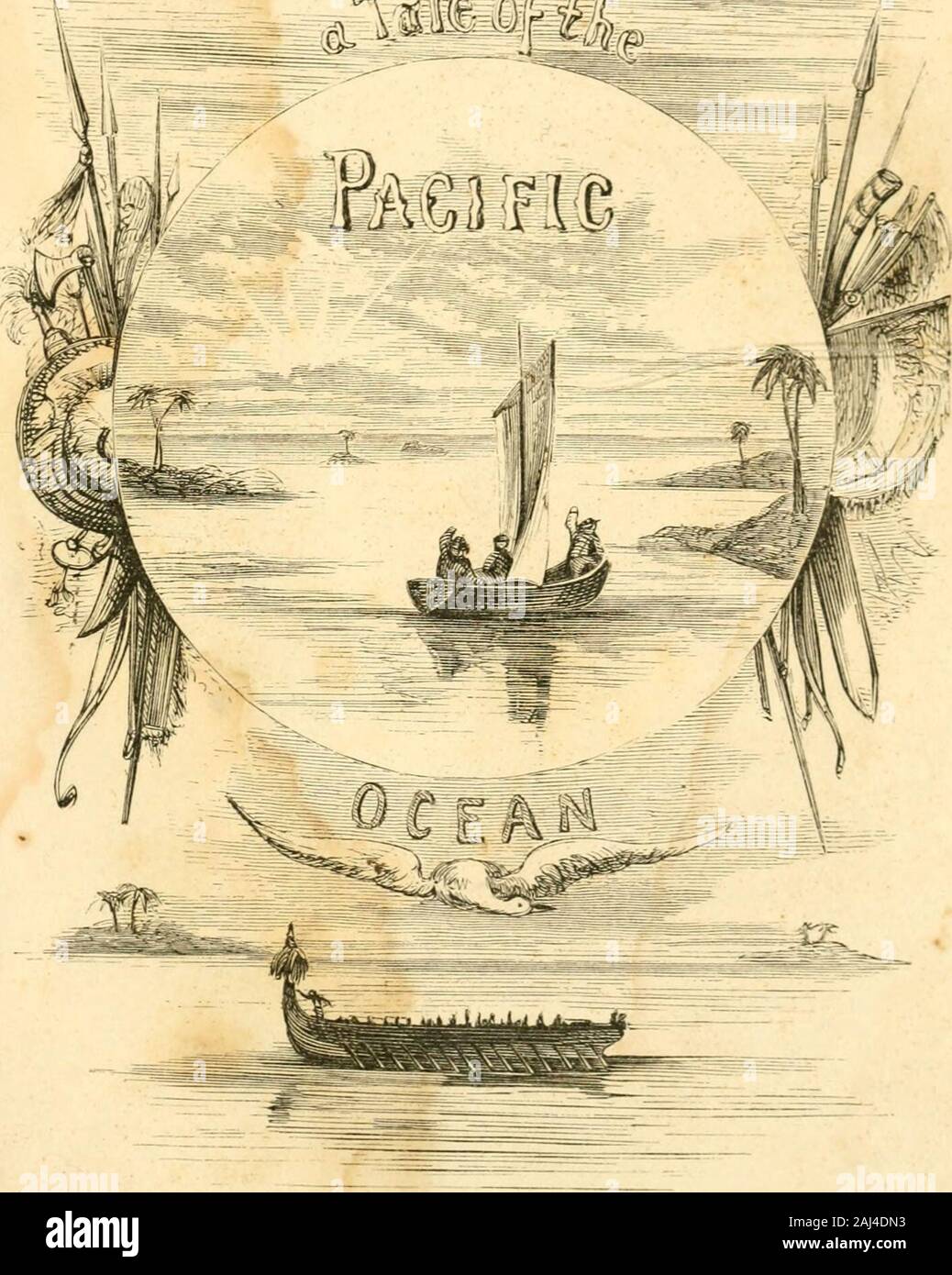 L'île de corail : une histoire de l'océan Pacifique . Numérisé par l'Internet Archive en 2011 avec un financement de l'Université de Caroline du Nord à Chapel Hill Le www.archive.org/details/coralislandtaleoOOball CORAL ISLAND : L'HISTOIRE DE L'OCÉAN PACIFIQUE. Par ROBERT MICHAEL BALLANTYXE. Auteur de hudsons ; bat ; ou, Evert-dat dans la vie wttds d'Amérique du Nord ; les flocons de neige et soleil-chevrons ; ou, les jeunes coureurs de bois : une histoire de l'Ungava ; les esquimaux, &c. &C. Avec DES ILLUSTRATIONS DE L'auteur. BOSTON : FILS1859. PHILLIPS, SAMPSON ET COMPAGNIE. RIVERSIDE, CAMBRIDGE:BT IMPRIMÉ H. 0. HOUGHTON ET COMPAGNIE. Avant-propos. WA Banque D'Images