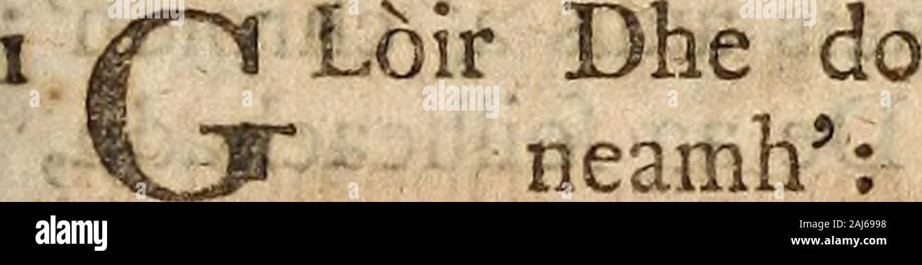 Dhaibhidh Gaoidhealach Sailm ann dan n'Heabhra, reir na : un theangachaidh eidir agus-fearr Laidin un's ann ann, Gaoidheilg Gaillbhearla' ann. . S leafachadh s e mo n Dia:Se fÃ²s bheir amach une chuireas fuidh fmachdna flÃ²igh mo gu h iomadach. 48 S e dhfhuafglas naimhdibh o mo mi, *g tu gach thar mi tongs dh neachA eirigh rium ; est thug mi faoro f entendre na h-ea, corach - 49 A S Ã L M XIX. 3749 Une meafg Geintleach uime nan fin n'bheiream dhuit5, un MÃ²r^ Dhe|i-bhuideachas ainmfe fÃ²sÃ-t-mholadh feinnidh rd moi. 50 n'fuafgladh mÃ²r bheir fe d5un Righ : le¬paiÃ tisanes ni fe grÃ s,je n'Air, Daibhidh Banque D'Images