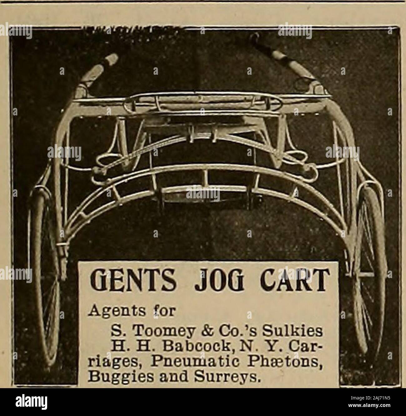 Source et sportif . Les acheter de la télévision. J. KENNEY, Bikeman, 531, rue de Valence, près de 16th,San Francisco, en Californie. Écrire pour les détails.OBRIEN & Sons, de l'agent*. Francisco Han, Cal. Grande Braderie ou dames costumes, manteaux, vestes, capes et de taille tout à sacrifier les prix. J. OBRIEN & GO. 1144 Market Street. Pour la vente. MONTE CARLO 2:14K, 6 ans,par Mendocino (sire de Idolita 2:12). MAUD P. 2:27&gt ;£, 8ans, par GrandMoor. FITZ LEE 2:13K (PACER), 8 ans, byArthur Wilkes. C LEITA, fouryearsold byMcKinney,2:ll n° barrage,Gladys B. 2:24 par Blackbird. GEN, FORREST, quatre ans, par Mc-Kin Banque D'Images