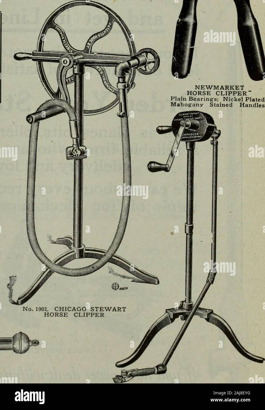 Janvier-mars 1911 merchandising matériel . NEWMARKET HORSE CLIPPER- roulements simples : acajou plaqué nickel Poignées colorées. Nous sommes le plus gros opérateurs DE CLIPPERS AU CANADA No 8. STEWART SHEEPSHEARING LA MACHINE. Écrivez-nous AUX CIRCULAIRES ANT) LES PRIX. LEWIS BROS., LIMITÉE L'OTTAWA MONTRÉAL TORONTO DistributorsVANCOUVER Fabricants de matériel et de METAL VOTRE STOCK devrait besoin d'accord haut, nowthat la Maison de vacances Le commerce est plus c'est le moment de le faire, et d'obtenir en ligne pour 1911 si vous voulez faire plus d'argent follow thelead de centaines de clients satisfaits et commander vos produits de première nécessité tels que les avions, bits, d'une pince Banque D'Images