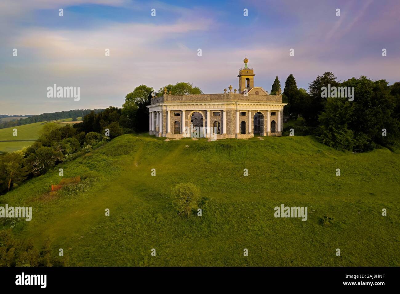 Mausolée Dashwood Banque D'Images