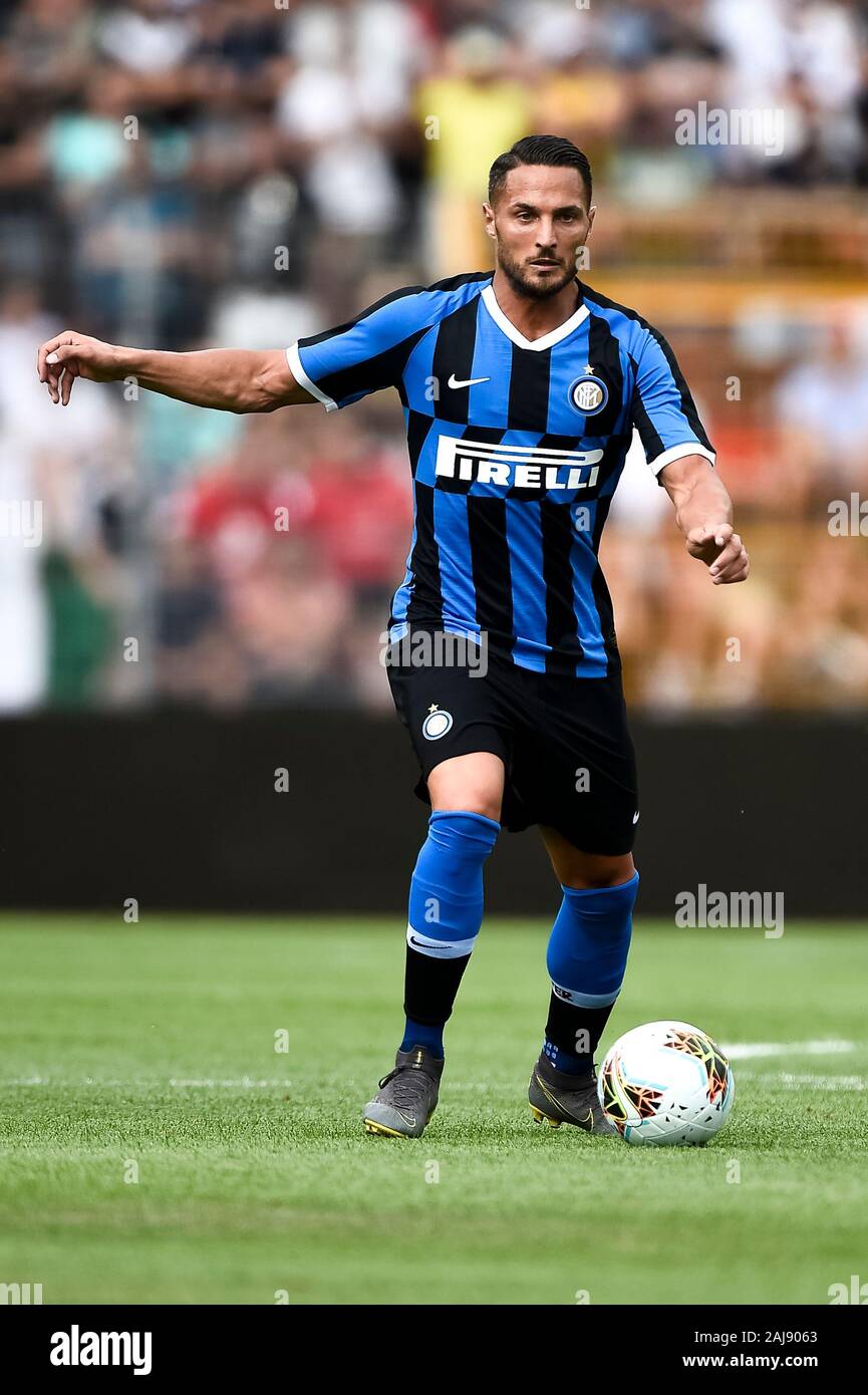Lugano, Suisse. Juillet 14, 2019 : Danilo D'Ambrosio de l'Internazionale FC en action lors de la pré-saison match amical entre le FC Lugano et le FC Internazionale. Internazionale FC 2-1 sur le FC Lugano. Credit : Nicolò Campo/Alamy Live New Banque D'Images