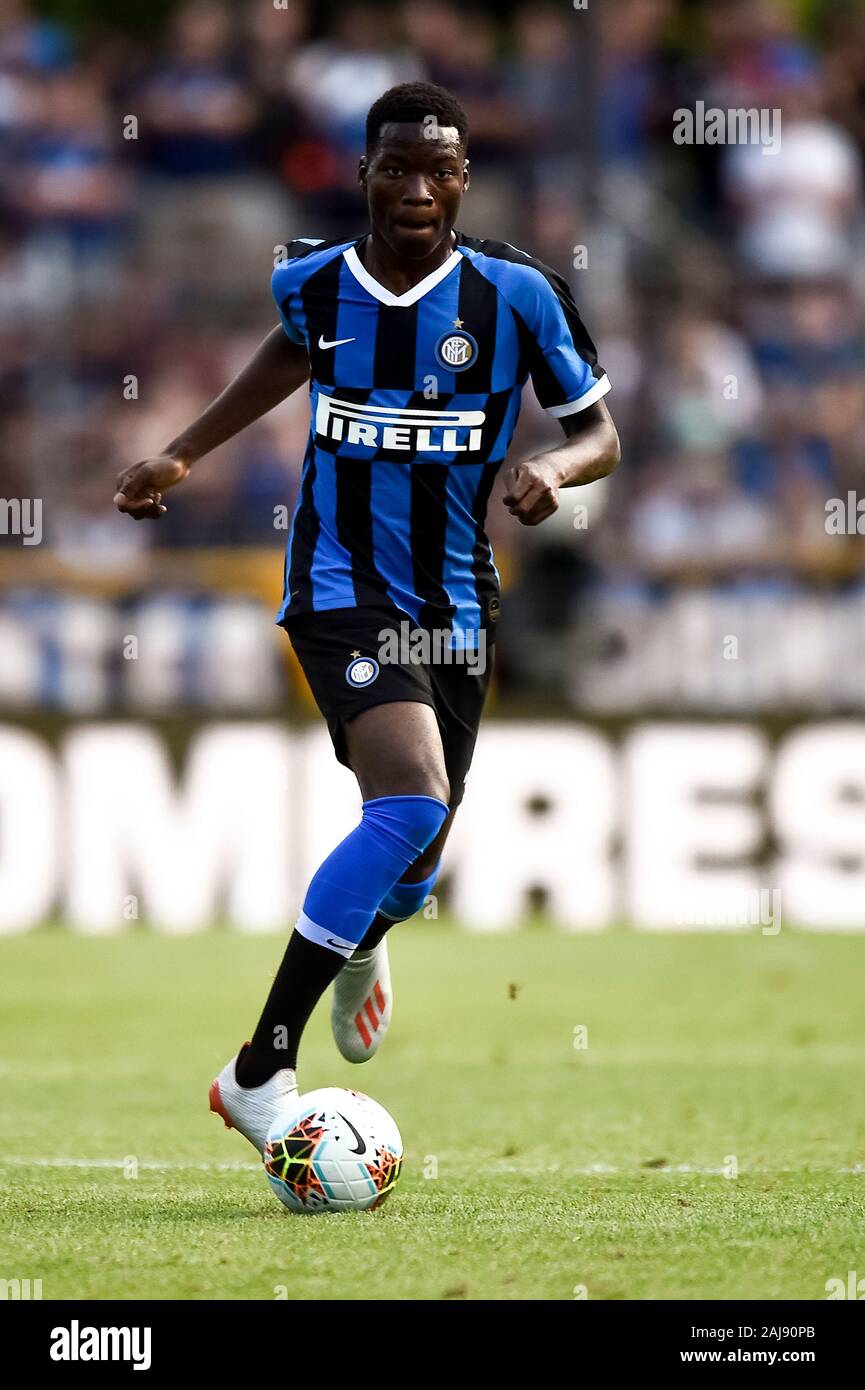 Lugano, Suisse. Juillet 14, 2019 : Lucien Agoume de l'Internazionale FC en action lors de la pré-saison match amical entre le FC Lugano et le FC Internazionale. Internazionale FC 2-1 sur le FC Lugano. Credit : Nicolò Campo/Alamy Live New Banque D'Images