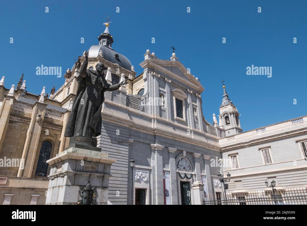 Cathédrale de l'Almudena, Madrid, Espagne Banque D'Images