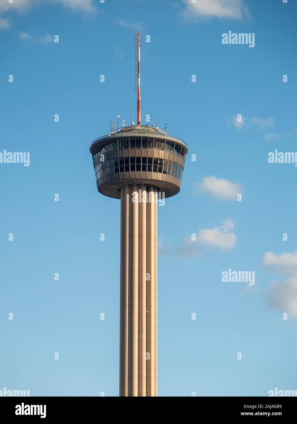 Tower of the Americas tour d'observation-restaurant ; San Antonio, Texas Banque D'Images