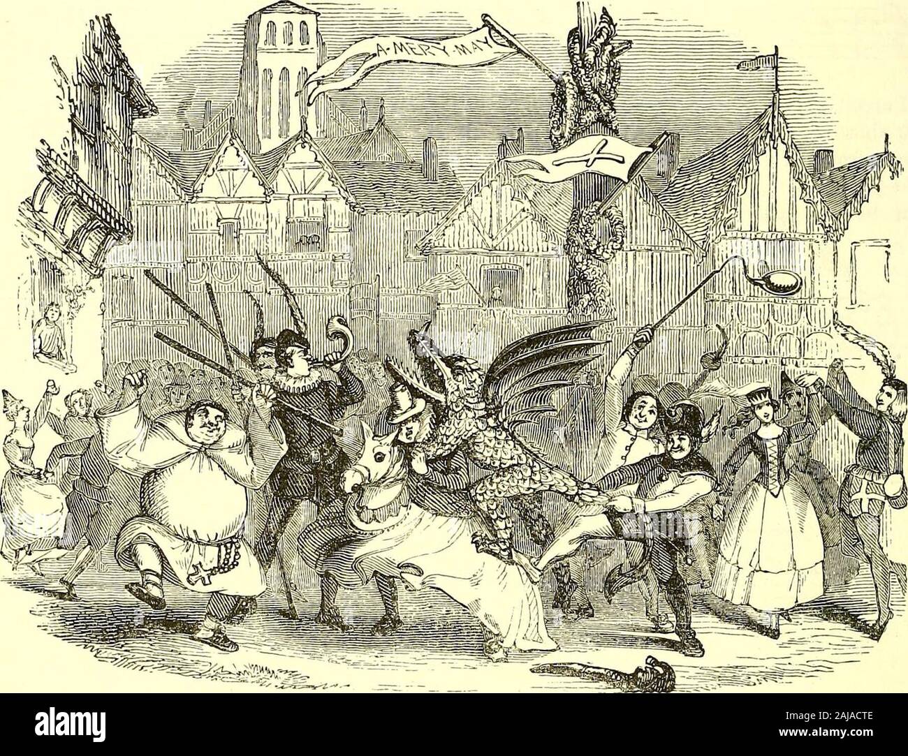 Les comédies, les histoires, les tragédies et les poèmes de William Shakspere . , Et certains wag a écrit tel que décrit par hisepitaph hameau,-• Pour, O, pour, O, le hobby-horse est mot.Le hobby-horse du peut-jeux de compétence considérable requis aperson à gérer,lui bien que son corps n'était que de vannerie, andhis Tête et cou de montage. Sogliardo inBen Jonsons, chaque homme de son humour,décrit comment il a dansé en lui :- Sogliardo. Non, regardez vous-même, monsieur le président, theres neer un doux-man dans le pays a le comme pour l'humeurs hobby-horse que j'ai ; j'ai la méthode pour le filetage del'aiguille et tous, Banque D'Images