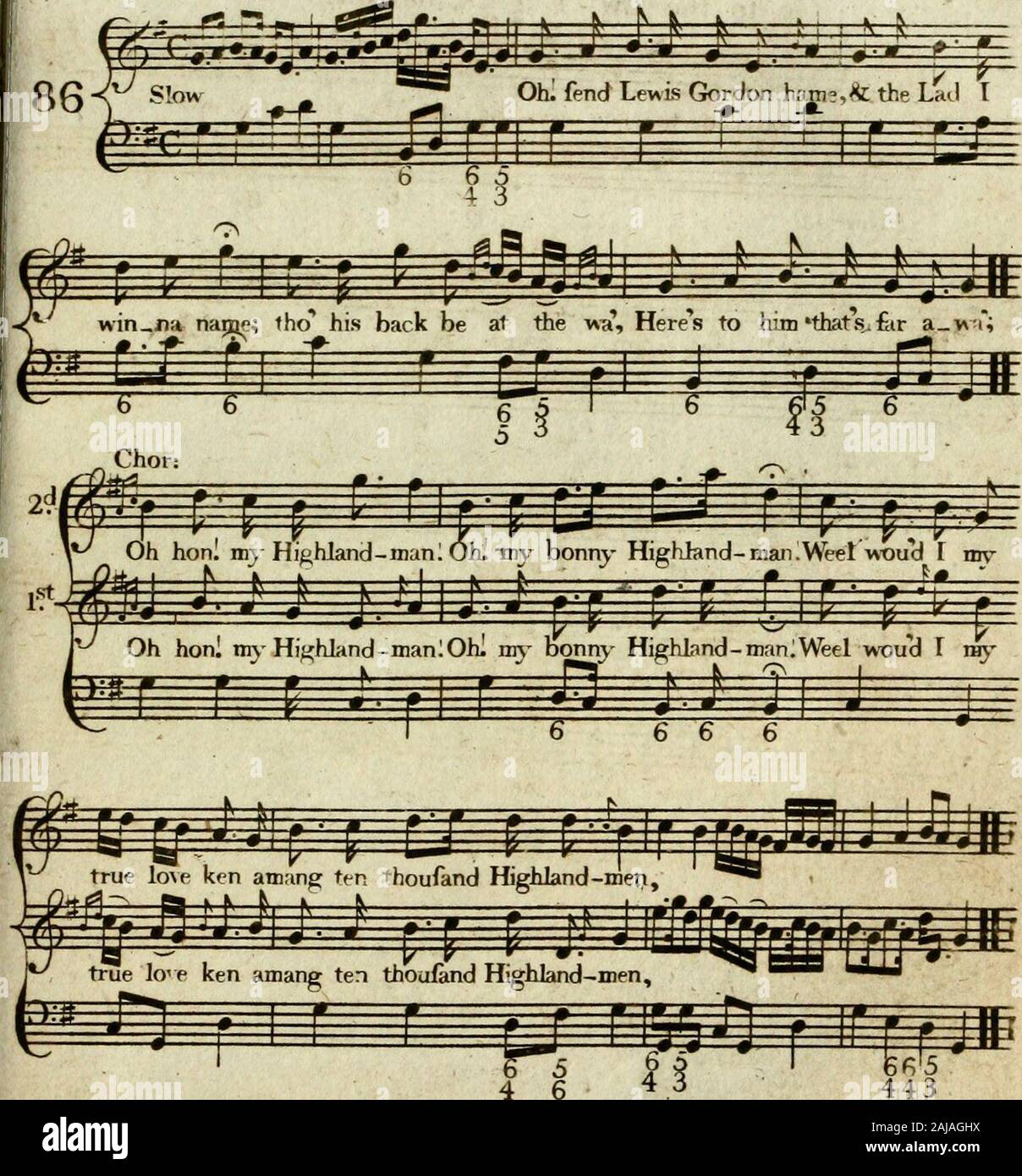 Les Écossais encore de musée .  ?- • • + O Giscos un fichier .bonny lafe, et le blvth clignote dans les yeux;et fain wad j'épouse Marion, Marion Gin wad se marier- moi. Theres gowd dans votre slip, Marion,et filk sur votre haufs blanc-bane ; Fu fain de stade I épouser mon Marion,à l'eVn quand je viens hamei s'il y en Earnflaw braw lads, Marion,Wha gape, et glowr avec leur œil, à Kirk, quand tes mes honoraires Marion;mais nane d'entre eux m'loes Eke. TVe lait neuf ews.ma Marion,une vache et d'une requête plus intense, les gie 111 a à mon MarionJuft sur son jour de noce ; et oui obtenir un tablier, fey vert et waiftcoat du London Brown, et voeu mais vous ne b Banque D'Images