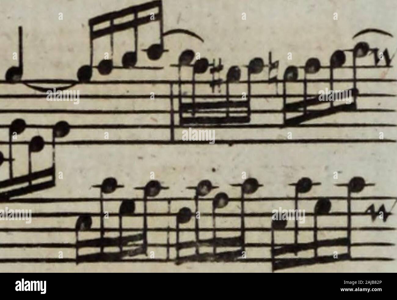 Six sonates pour la harpe avec accompagnement d'un violon ou flûte obligée, tres faciles a éxécuter, elles peuvent aussi se jouer seules d'autant qu'elles contiennent beaucoup de petits airs . mm j ^^^f fTO .jflEfffifjErgESr ^&n. itestf aijitetr-tes-^ Banque D'Images