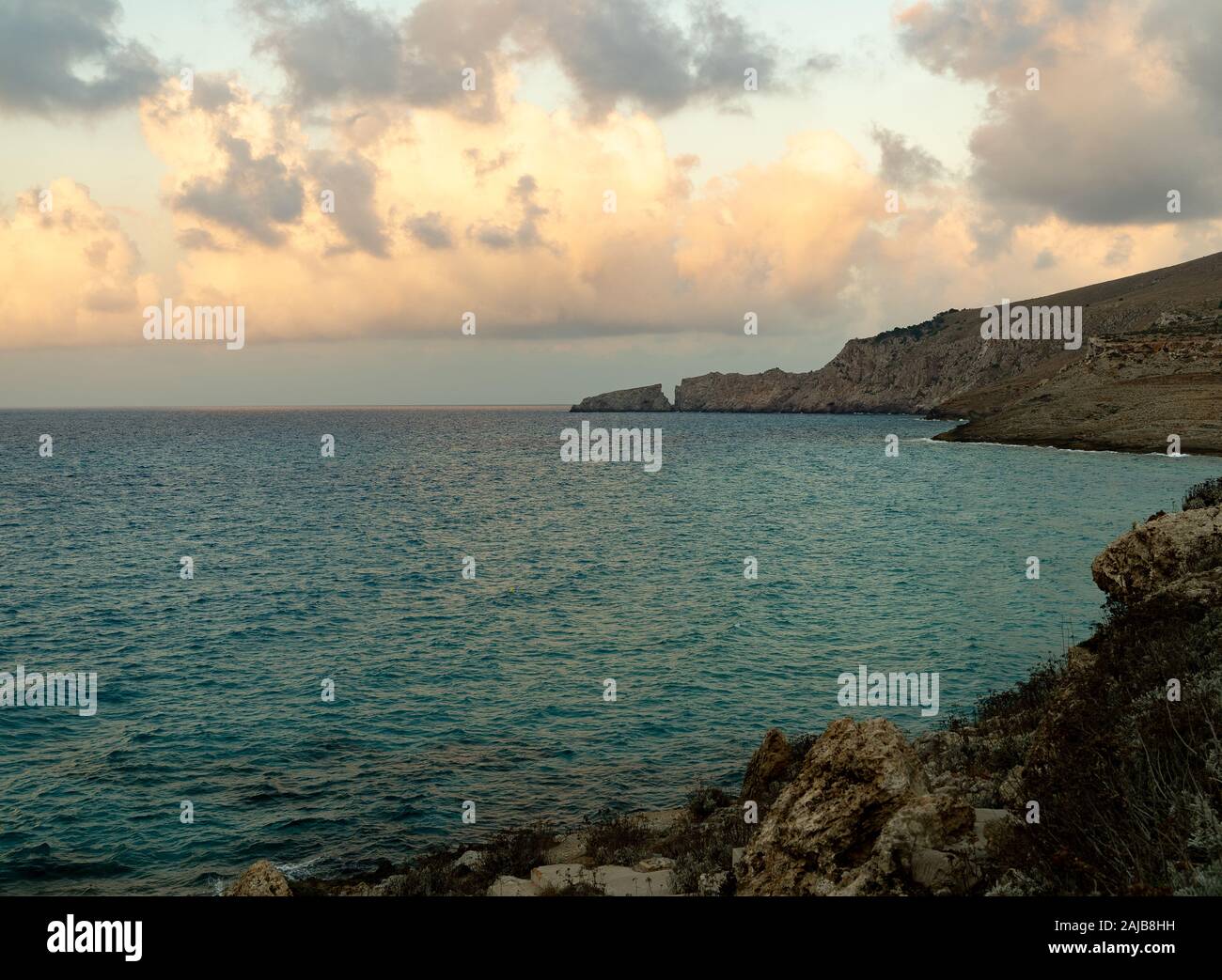 Paysage rocheux à Mallorca Banque D'Images
