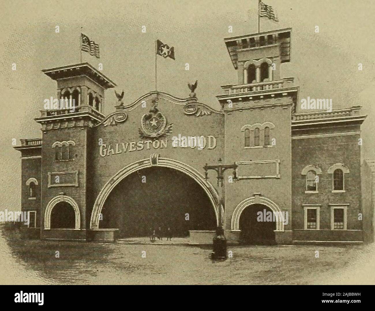 La Louisiana Purchase Exposition, St Louis, 1904 . au 14e siècle. L'intérieur est un andplastic pictural de l'histoire de guerre de son peuple Américain averitable, musée de la guerre, avec des reliques de l'indépendance, la révolutionnaire Warof guerres de 1812, la guerre d'indépendance du Mexique, le Texas et les guerres civiles, les guerres indiennes, andwar avec l'Espagne. Les fils de la révolution, et l !Mex-ican Anciens Combattants seront tous des représentants spéciaux ; en fait, Major McConnell fait l'annonce qu'aucun être effortwill ont épargné pour l'ancien soldat se tournent vers l'abbaye forprotection et confort.. CLI Banque D'Images